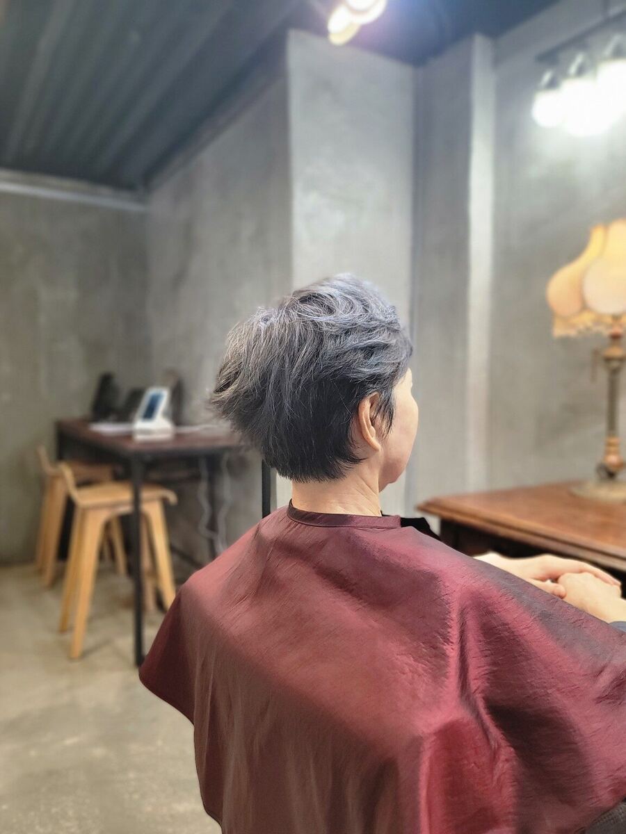 고잉그레이 후 선택한 컬러 모습 2