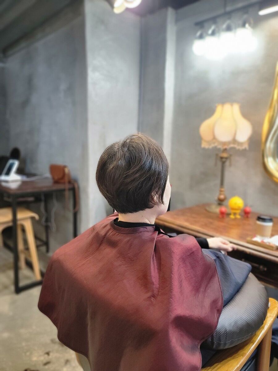 8개월 전 첫 단계 시술 후 모습